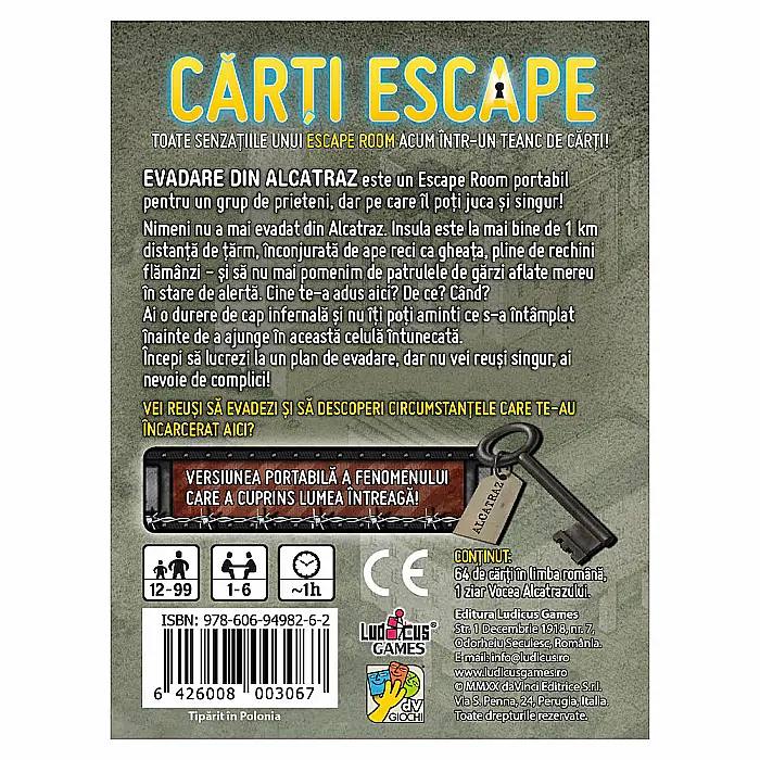 Carti Escape - Evadare din Alcatraz [3]