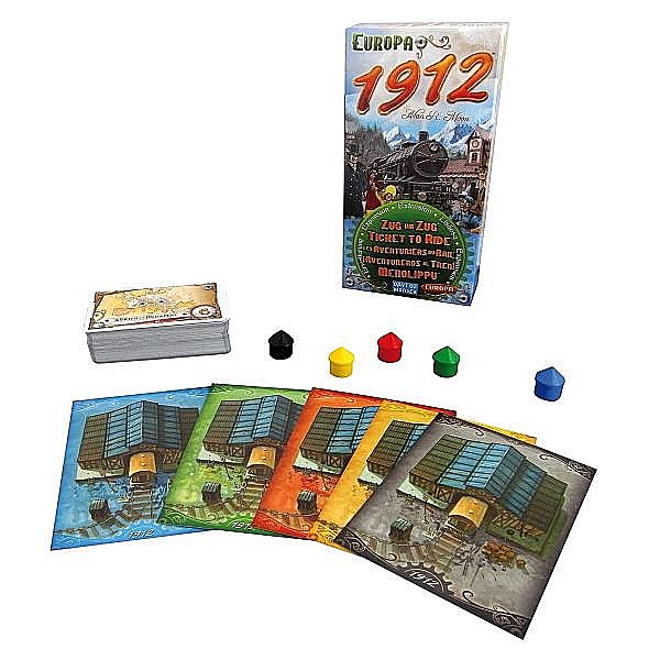 Ticket to Ride Europe 1912, limba engleza [3]