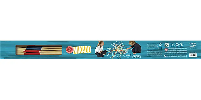 Joc din lemn Mikado Gigant, 26 de bete de 90 cm, Cayro [2]