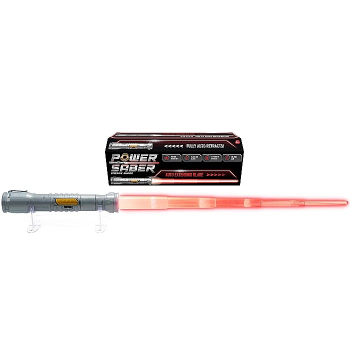 Power Saber - Sabie interactiva de jucarie, rosu [2]
