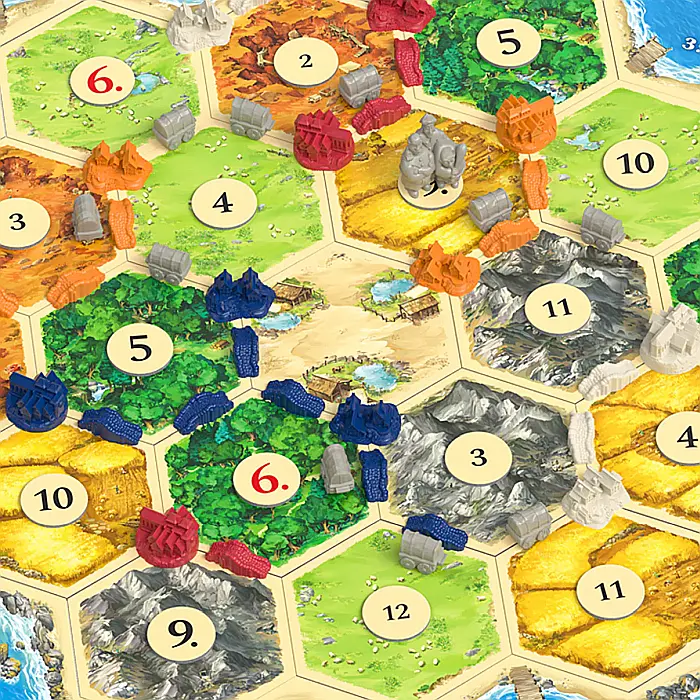 CATAN - Negustori & Barbari - Extensie 3/4 jucători - EDIȚIA 2025 [4]