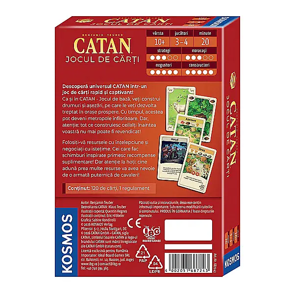 CATAN - Jocul de cărți [3]