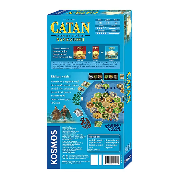 CATAN - Navigatorii Extensie 5/6 jucători [6]