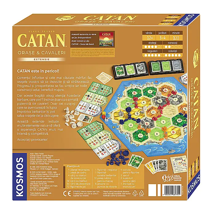 CATAN - Orașe & Cavaleri 3/4 (Extensie) - EDIȚIA 2025 [4]