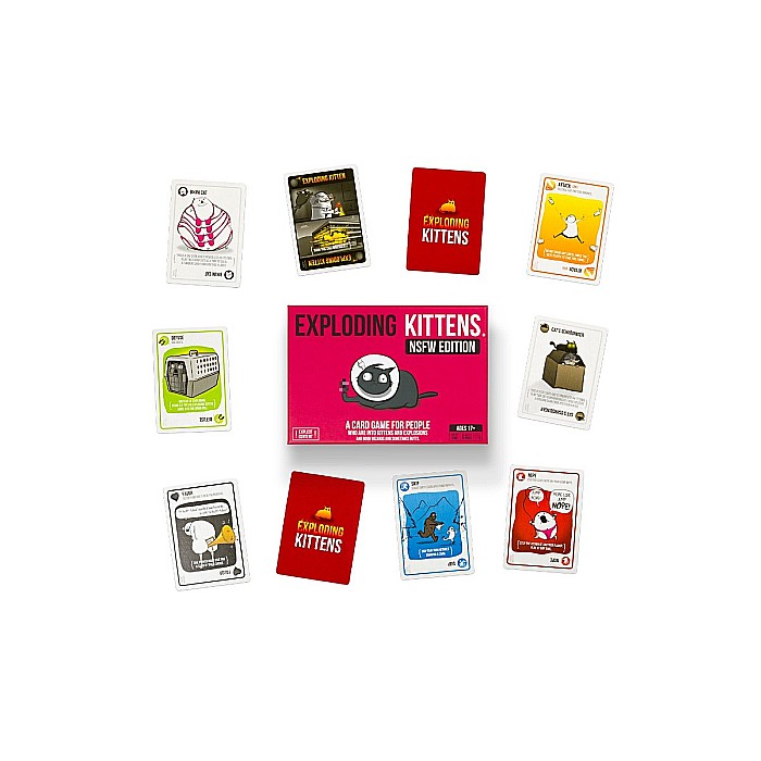 Exploding Kittens pentru adulti (Pink Edition) [5]