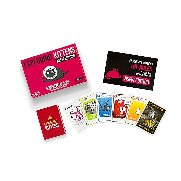 Exploding Kittens pentru adulti (Pink Edition) [6]