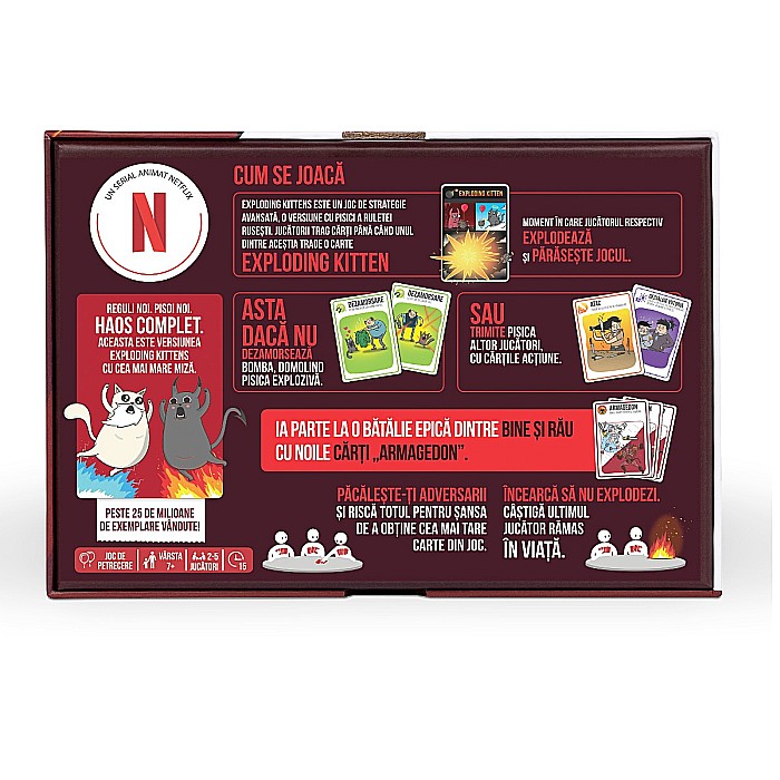 Exploding Kittens: BINE vs RAU [3]
