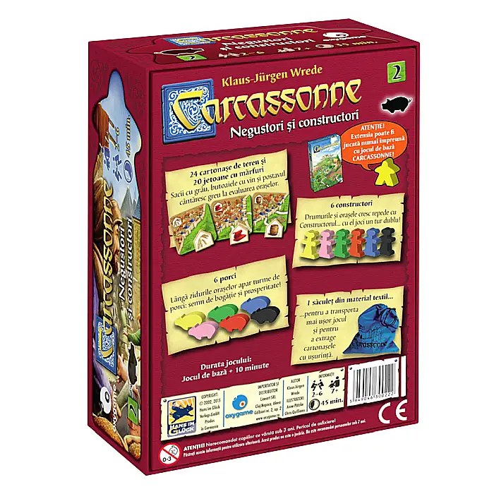 Carcassonne - Extensia 2: Negustori si constructori [3]