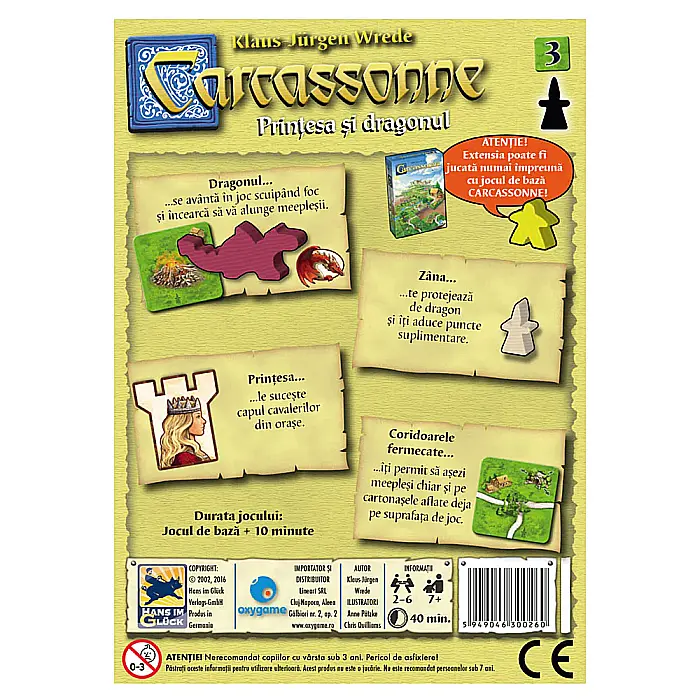 Carcassonne - Extensia 3 - Printesa si dragonul [3]
