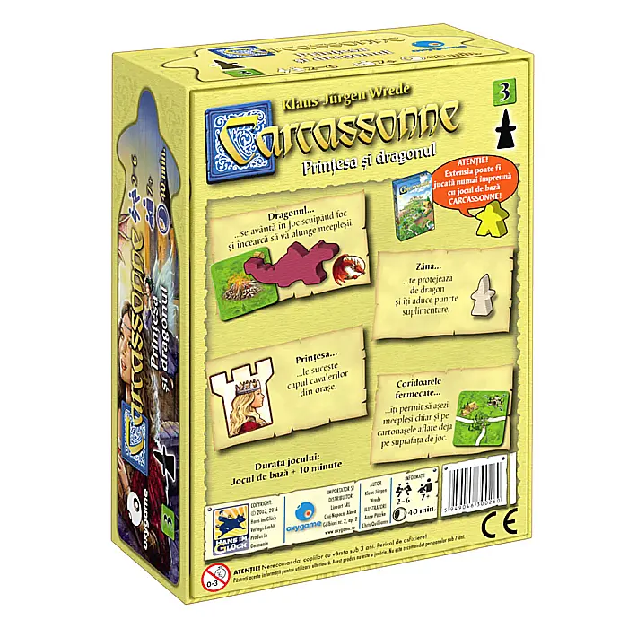 Carcassonne - Extensia 3 - Printesa si dragonul [4]
