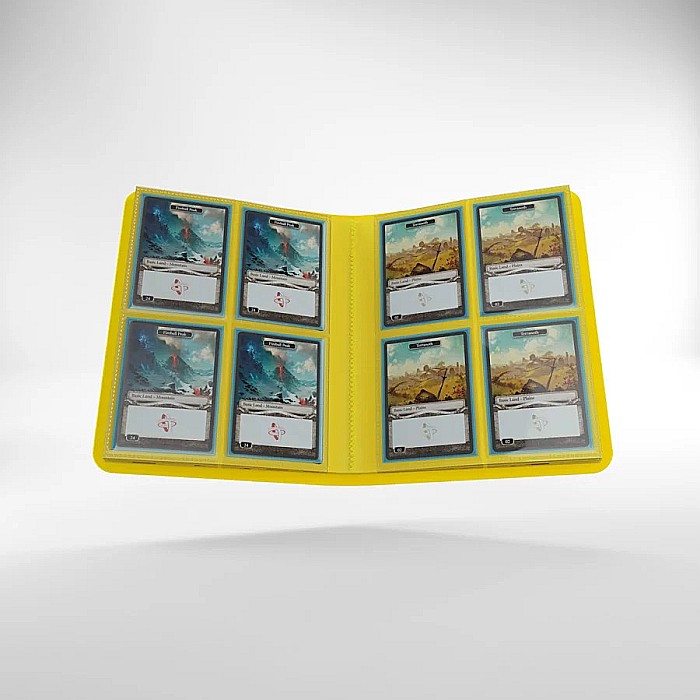 Gamegenic - Portofoliu carti, galben, 8 compartimente [3]