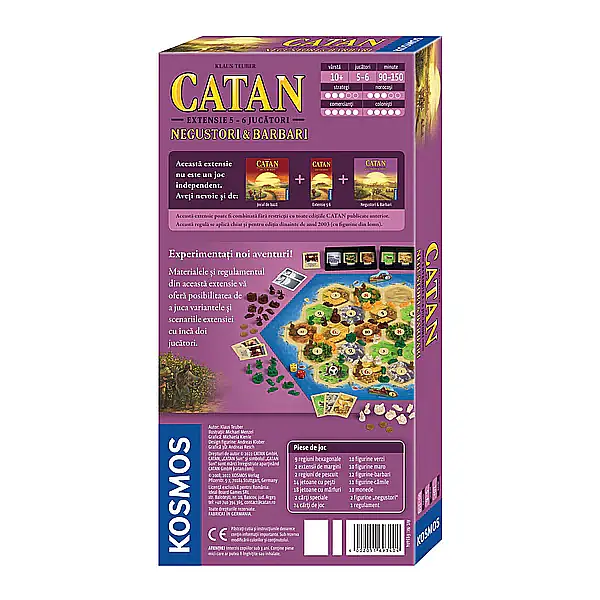 CATAN - Negustori & Barbari Extensie 5/6 jucători [4]