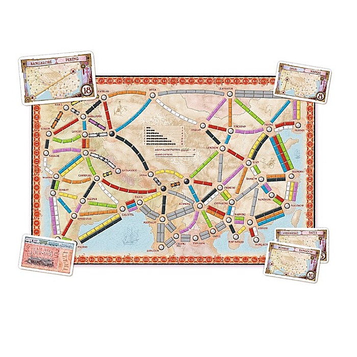 Ticket to Ride Map Collection Asia [3]