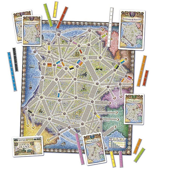 Ticket to Ride Map Collection France & Old West [3]