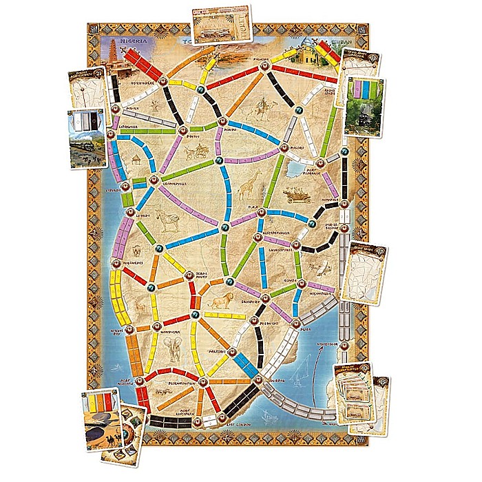 Ticket to Ride Map Collection Heart of Africa [3]
