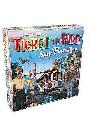 Eurogames - Ticket to Ride San Francisco, limba engleza