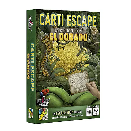 Jocuri cu cărți - Carti Escape - Misterul din Eldorado