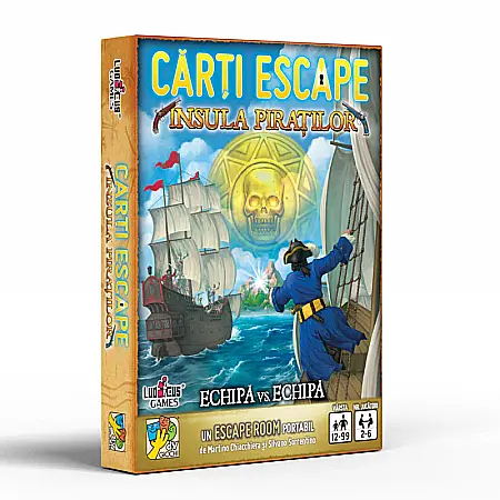 Jocuri cu cărți - Carti Escape - Insula piratilor