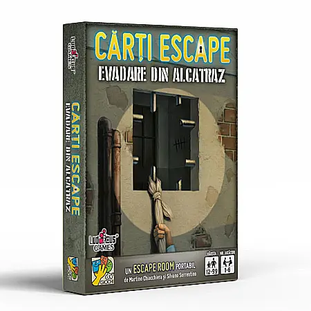 Jocuri cu cărți - Carti Escape - Evadare din Alcatraz