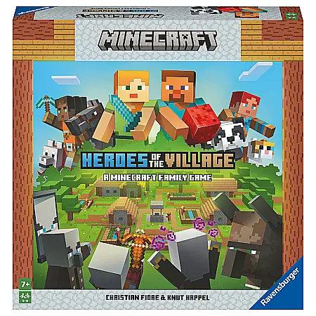 Jocuri cooperative - Minecraft Heroes of the Village