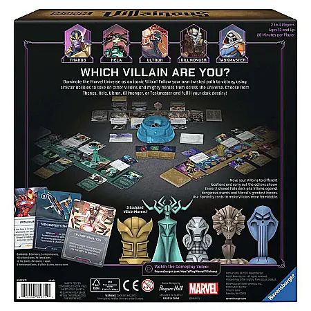 Marvel Villainous Infinite Power, The Board game [2]