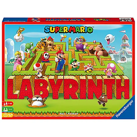 Jocuri de strategie - Labyrinth Super Mario Ravensburger, multilingv incl. RO