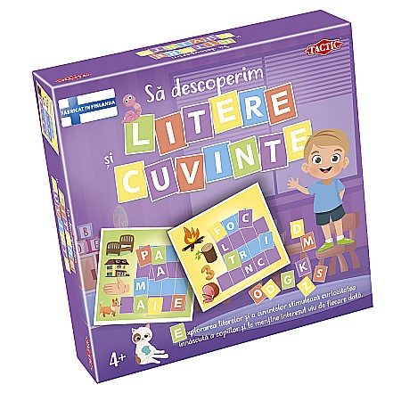 Jocuri de familie - Sa descoperim Litere si cuvinte