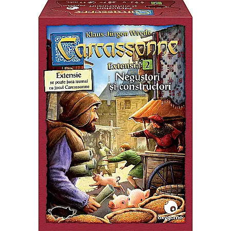Eurogames - Carcassonne - Extensia 2: Negustori si constructori