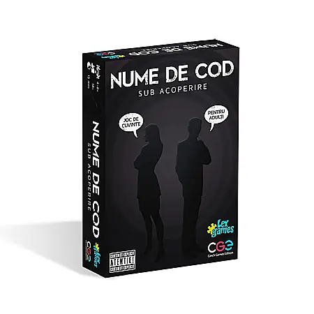 Jocuri de familie - Nume de Cod Sub Acoperire, editia 18+