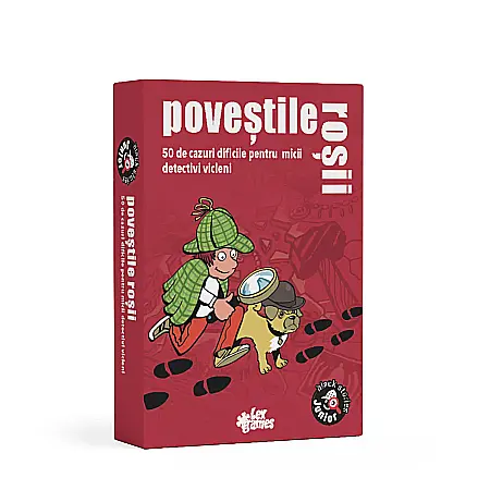 Jocuri cu cărți - Povesti Intunecate Junior: Povestile Rosii