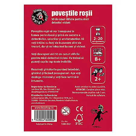 Povesti Intunecate Junior: Povestile Rosii [1]