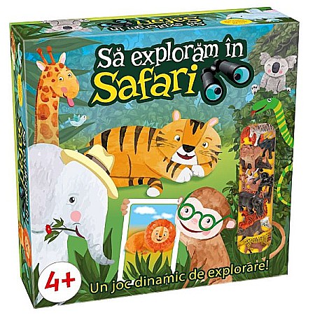 Jocuri de familie - Sa exploram in safari!