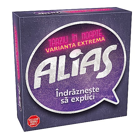 Jocuri de petrecere - Alias Tarziu in noapte - varianta extrema