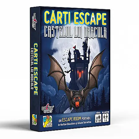Jocuri cu cărți - Carti Escape - Castelul lui Dracula