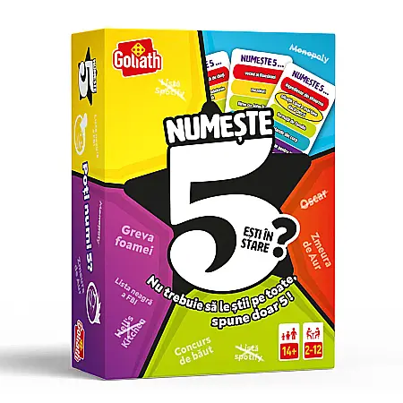 Jocuri cu cărți - Numeste 5, joc de petrecere