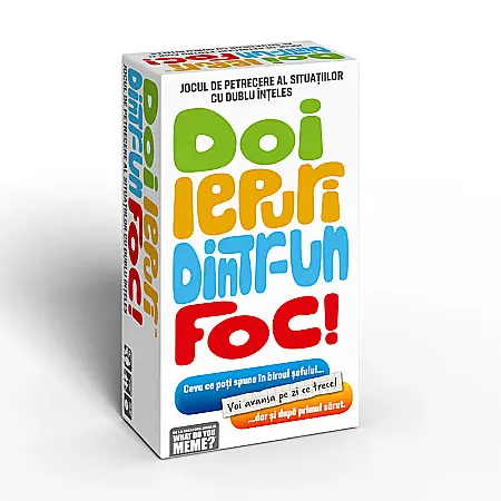 Jocuri de petrecere - WDYM - Doi iepuri dintr-un foc