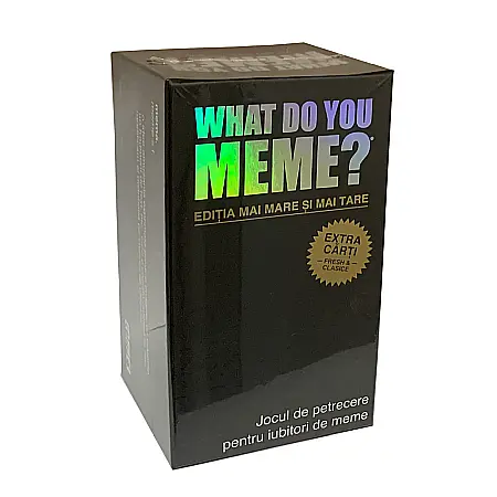 Jocuri cu cărți - What Do You Meme? - Editia noua, mai mare si mai tare, lb. Romana