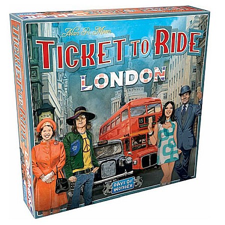 Eurogames - Ticket To Ride Londra, limba engleza