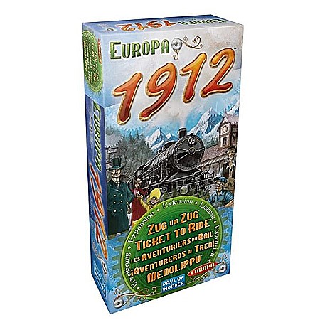 Eurogames - Ticket to Ride Europe 1912, limba engleza