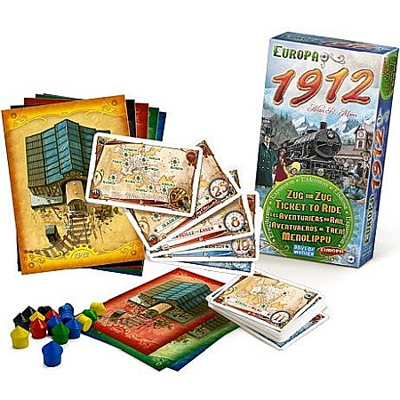 Ticket to Ride Europe 1912, limba engleza [1]
