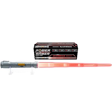 Power Saber - Sabie interactiva de jucarie, rosu [1]