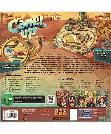 Camel Up (Second Edition) (2025 Romanian/English Edition) [1]