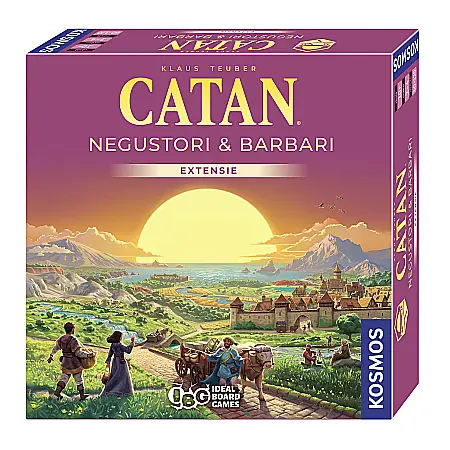 Eurogames - CATAN - Negustori & Barbari - Extensie 3/4 jucători - EDIȚIA 2025