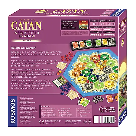 CATAN - Negustori & Barbari - Extensie 3/4 jucători - EDIȚIA 2025 [1]