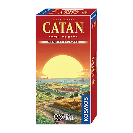 Eurogames - CATAN - Extensie 5/6 jucători - Jocul de bază - EDIȚIA 2025