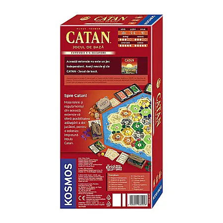 CATAN - Extensie 5/6 jucători - Jocul de bază - EDIȚIA 2025 [1]