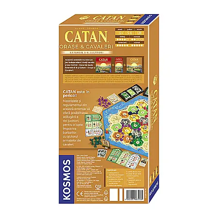 CATAN - Orașe & Cavaleri 5/6 (Extensie) - EDIȚIA 2025 [1]