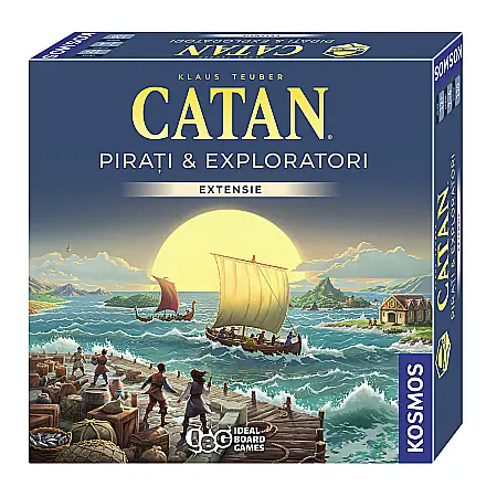 Eurogames - CATAN - Pirați & Exploratori - Extensie 3/4 jucători - EDIȚIA 2025