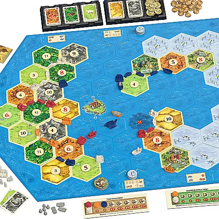 CATAN - Pirați & Exploratori - Extensie 3/4 jucători - EDIȚIA 2025 [3]