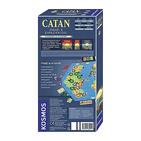 CATAN - Pirați & Exploratori - Extensie 5/6 jucători - EDIȚIA 2025 [3]